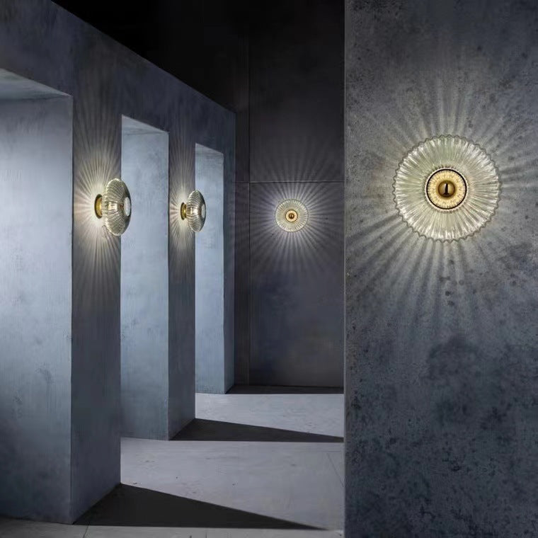 Nordic Vintage Glass Wall Sconce - Timeless, Elegant Glass Lighting for Modern Homes