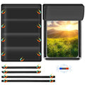 Magnetic Blackout Window Cover with UV Protection and Foldable Design for RV and Travel Use