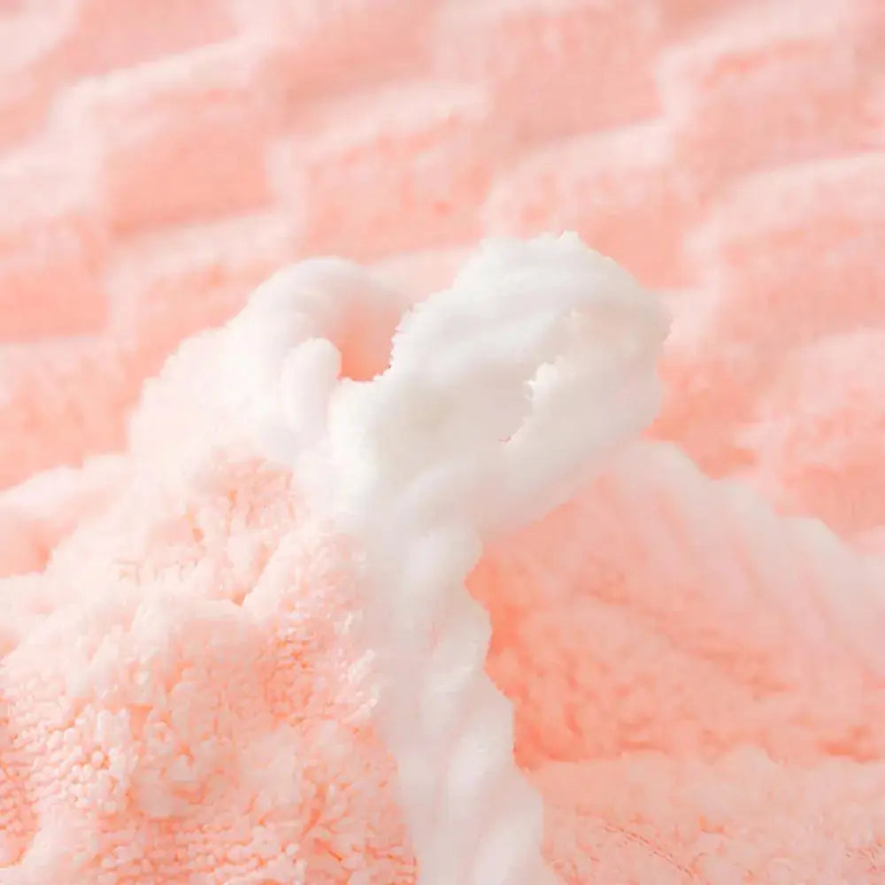 Soft Fleece Bath Towel Set with Breathable Comfort and Quick-Dry Performance