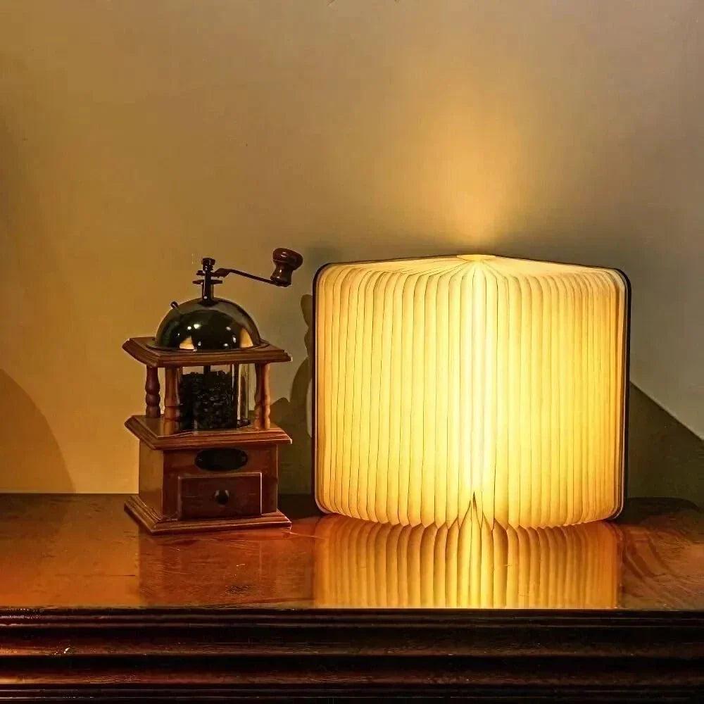 Lumibook Foldable Table Lamp - Compact, Portable Desk Light for Any Workspace