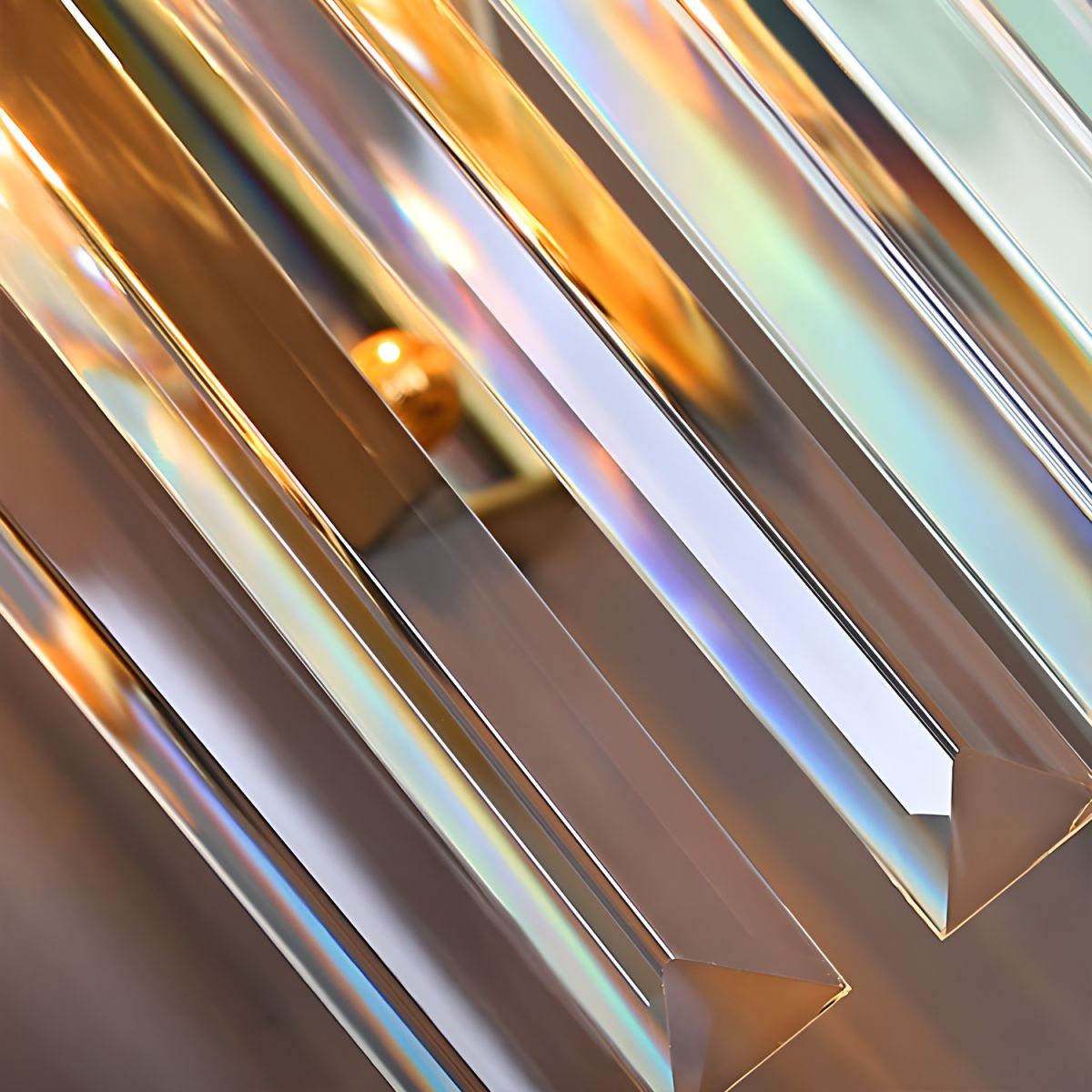 Elegant Crystal Wall Light
