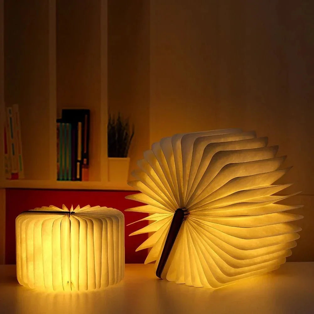 Lumibook Foldable Table Lamp - Compact, Portable Desk Light for Any Workspace