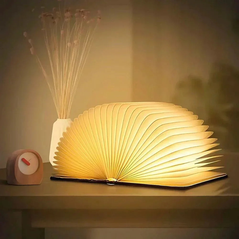 Lumibook Foldable Table Lamp - Compact, Portable Desk Light for Any Workspace