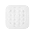 Square Silicone Hair Drain Catcher with Suction Cups for Shower, Sink, and Bathtub Use