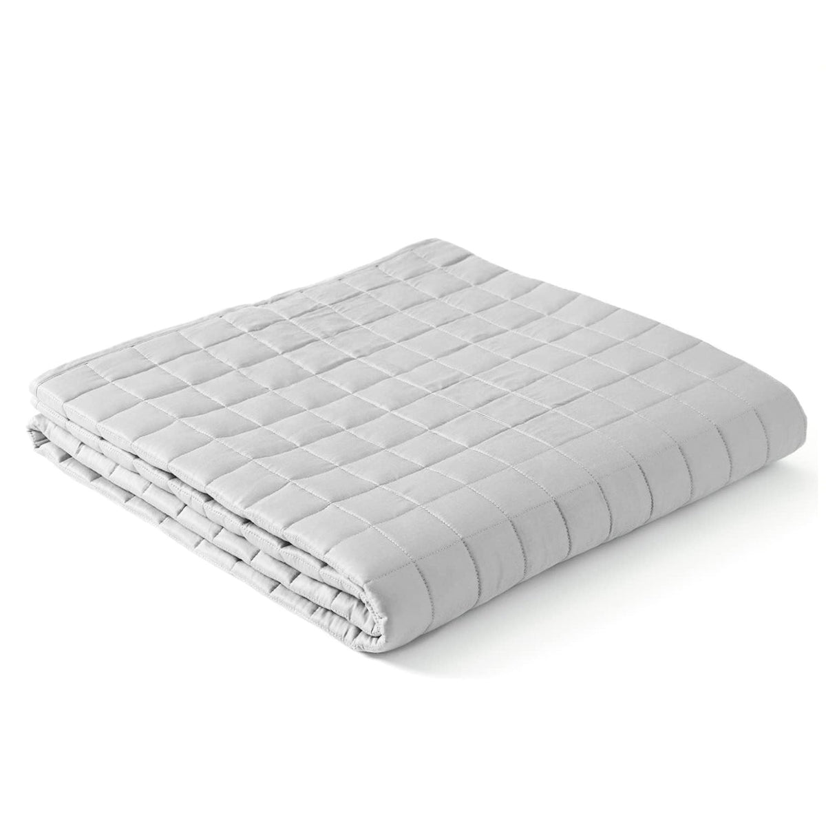 Weighted Cooling Blanket with Glass Beads for Even Weight Distribution and Year-Round Sleep Comfort
