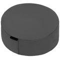 Zafu Meditation Seat Cushion with Removable Cotton Cover and Memory Foam Core for Yoga and Floor Sitting