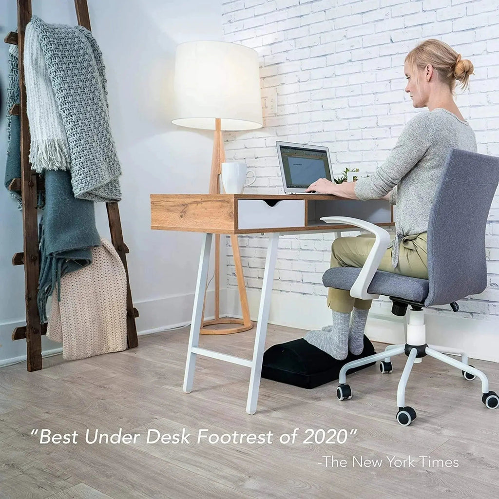 Ergonomic Under Desk Comfort Rest Cushion with Soft Foam Design for Work and Home Seating