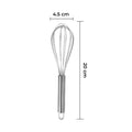 Handheld Stainless Steel Egg Beater Whisk for Baking, Mixing, and Beating Eggs or Milk, Multifunctional Kitchen Utensil