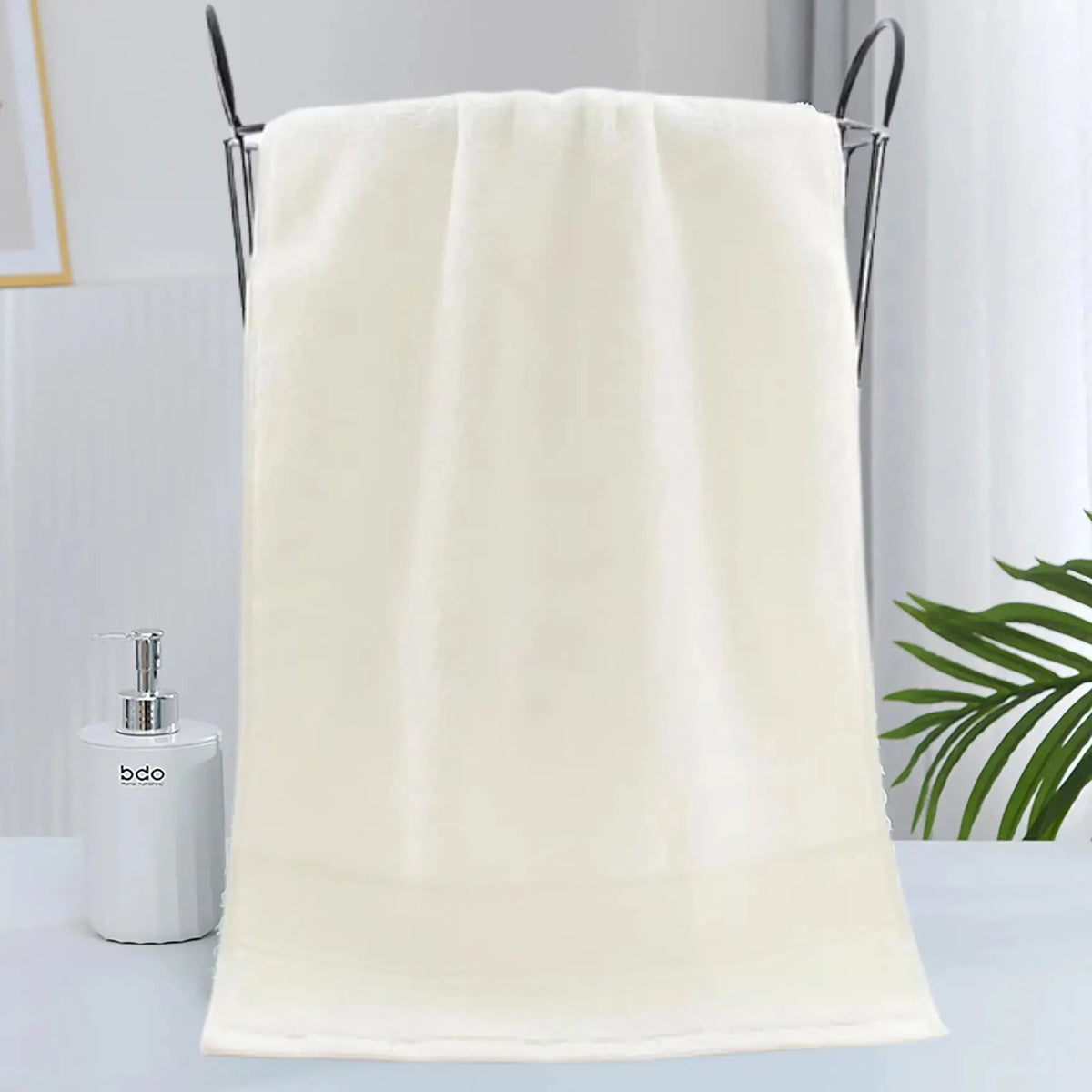 10-Piece Thickened Microfiber Coral Fleece Towels with High Absorbency and Quick-Dry Performance