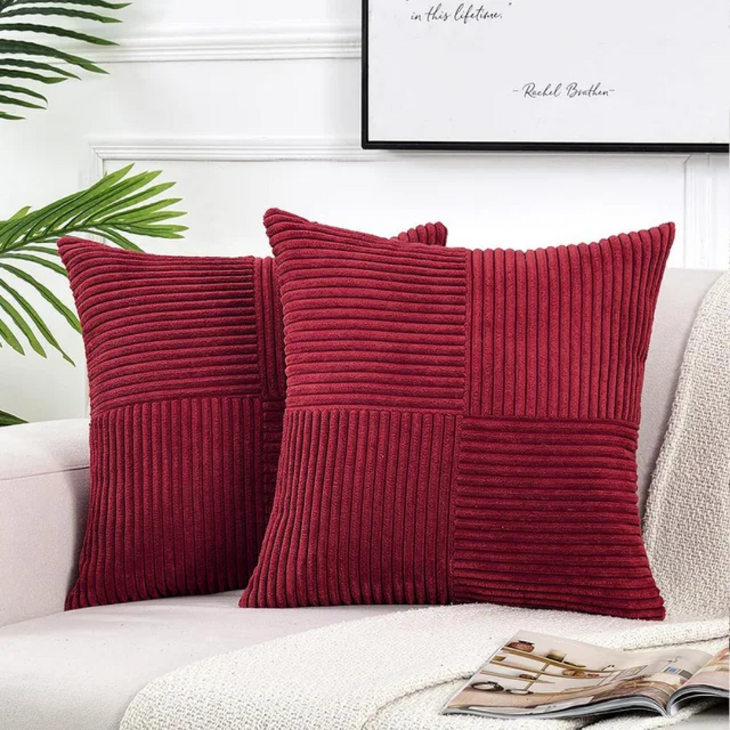 Soft & Stylish Corduroy Cushion Covers