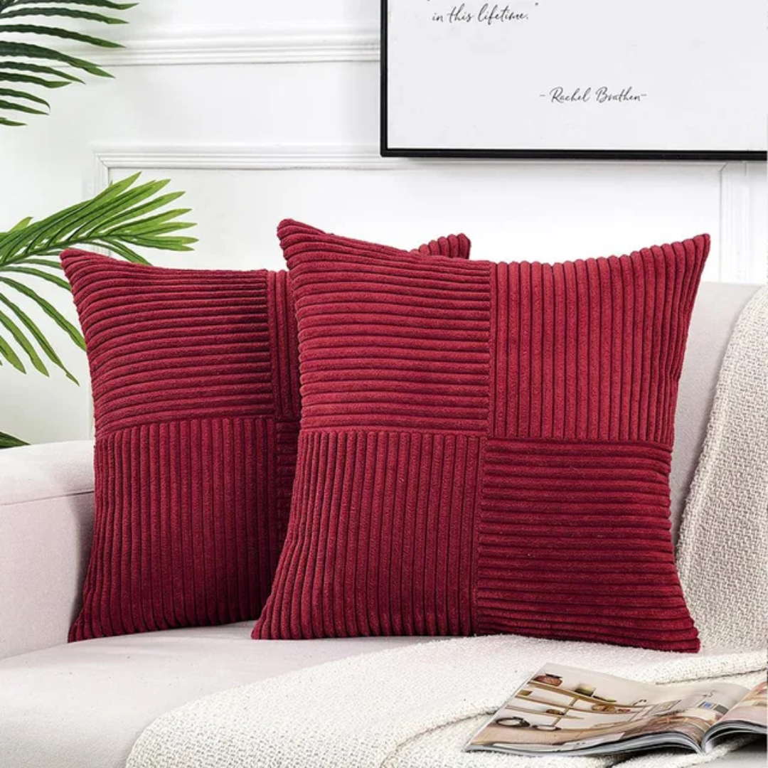 Soft & Stylish Corduroy Cushion Covers