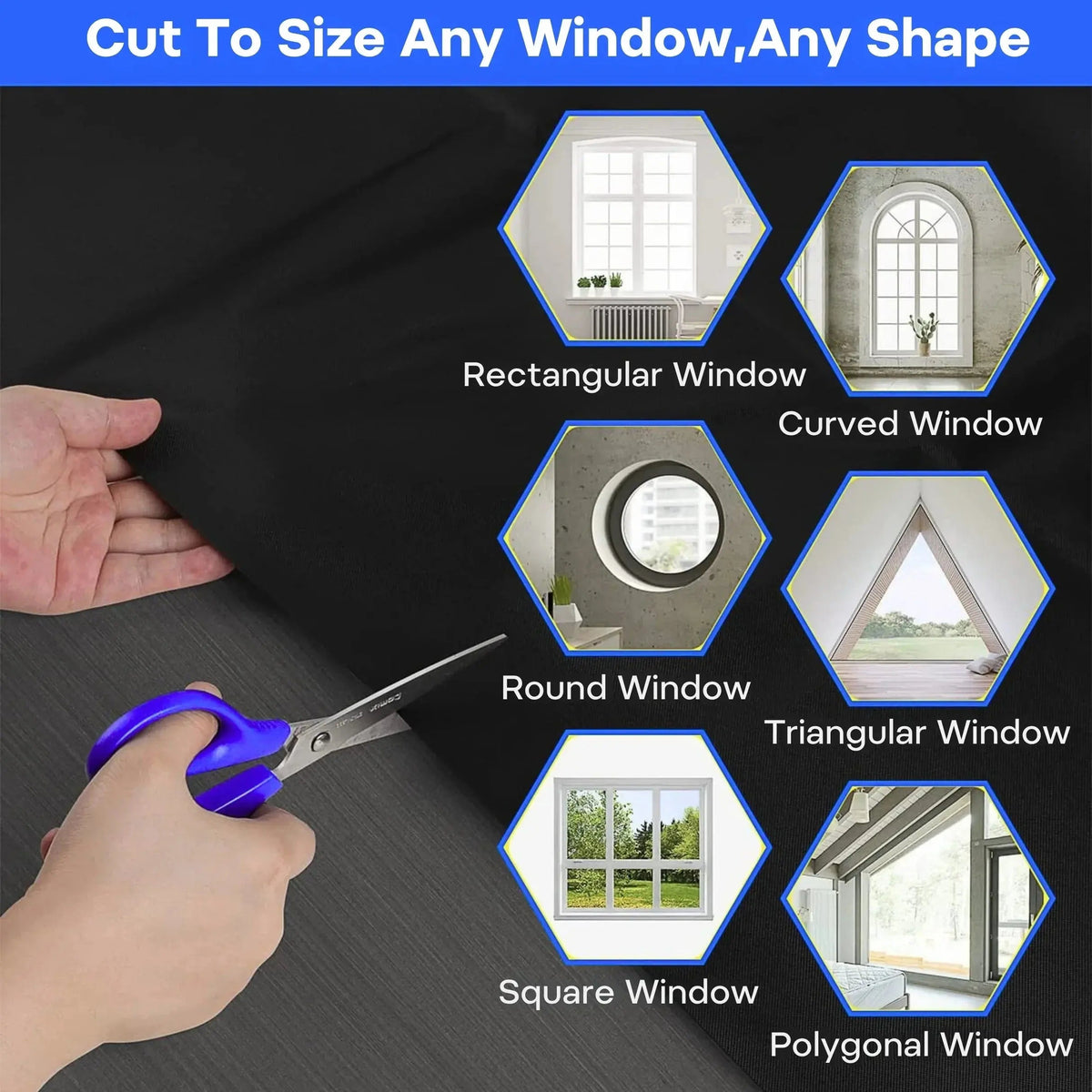 Blackout Magnetic Window Shades with Suction Prevention for Travel and Kids’ Rooms