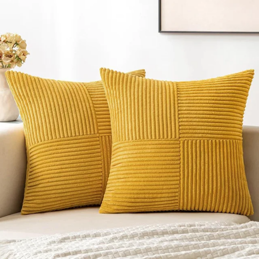 Soft & Stylish Corduroy Cushion Covers