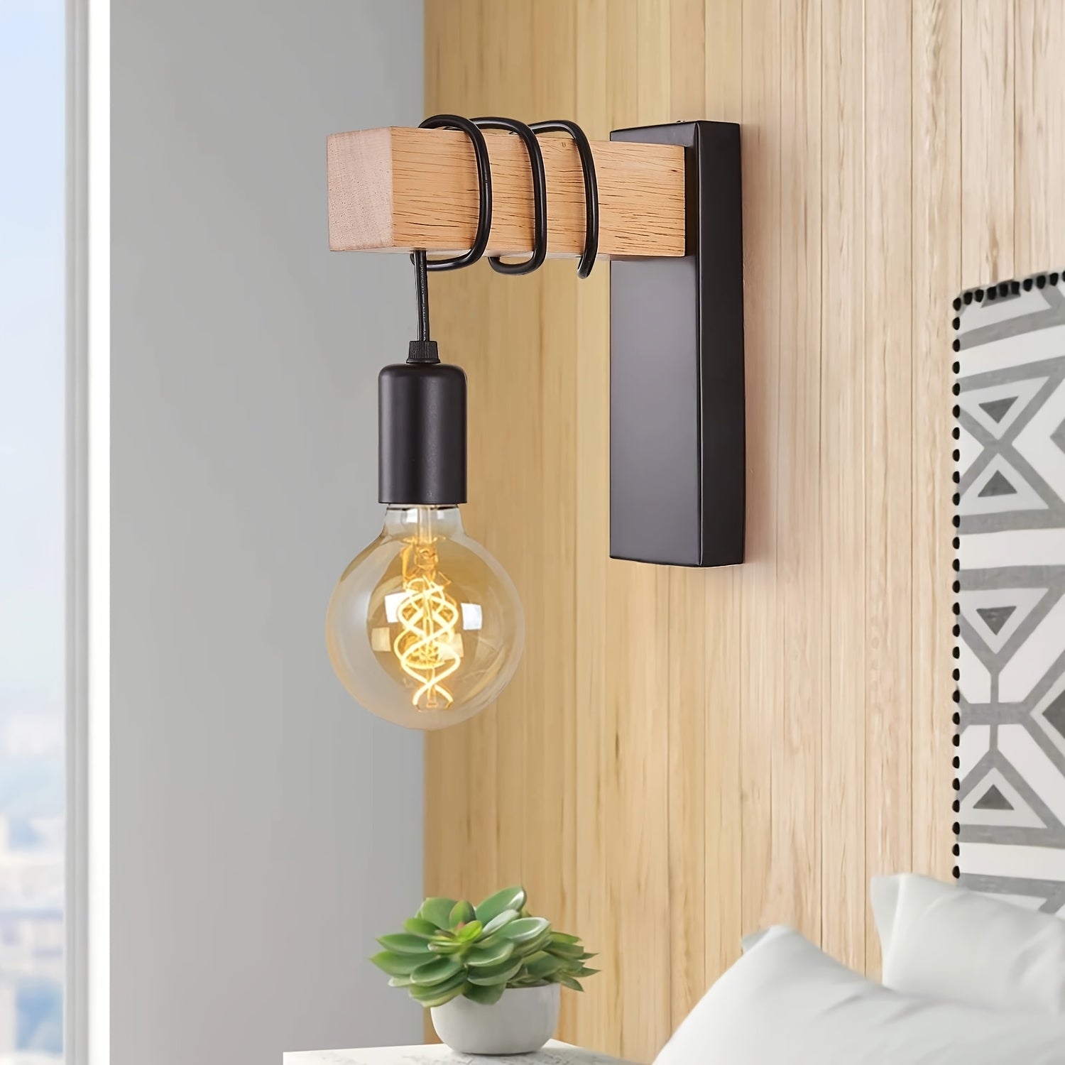Sleek Modern Industrial Wall Sconce for Contemporary Home Lighting