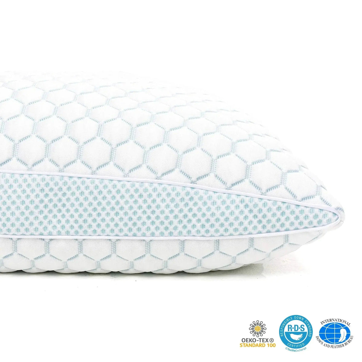 Cooling Shredded Memory Foam Pillow with Adjustable Firmness for Side, Back and Stomach Sleepers
