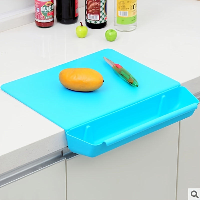 Two-in-One Chopping Board with Built-In Storage