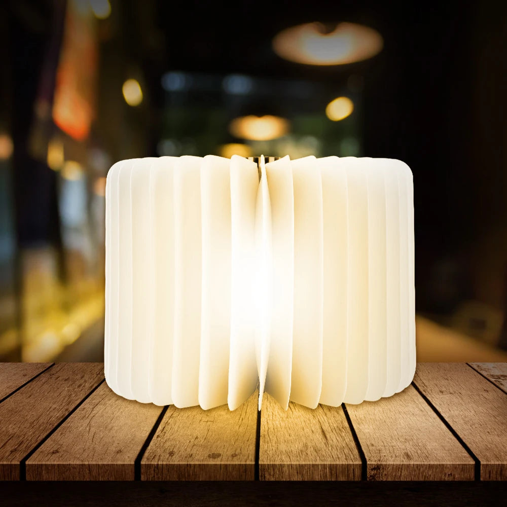 LED Wooden Book Lamp with 3 Color Modes USB Rechargeable for Kids Bedside or Bedroom Decor