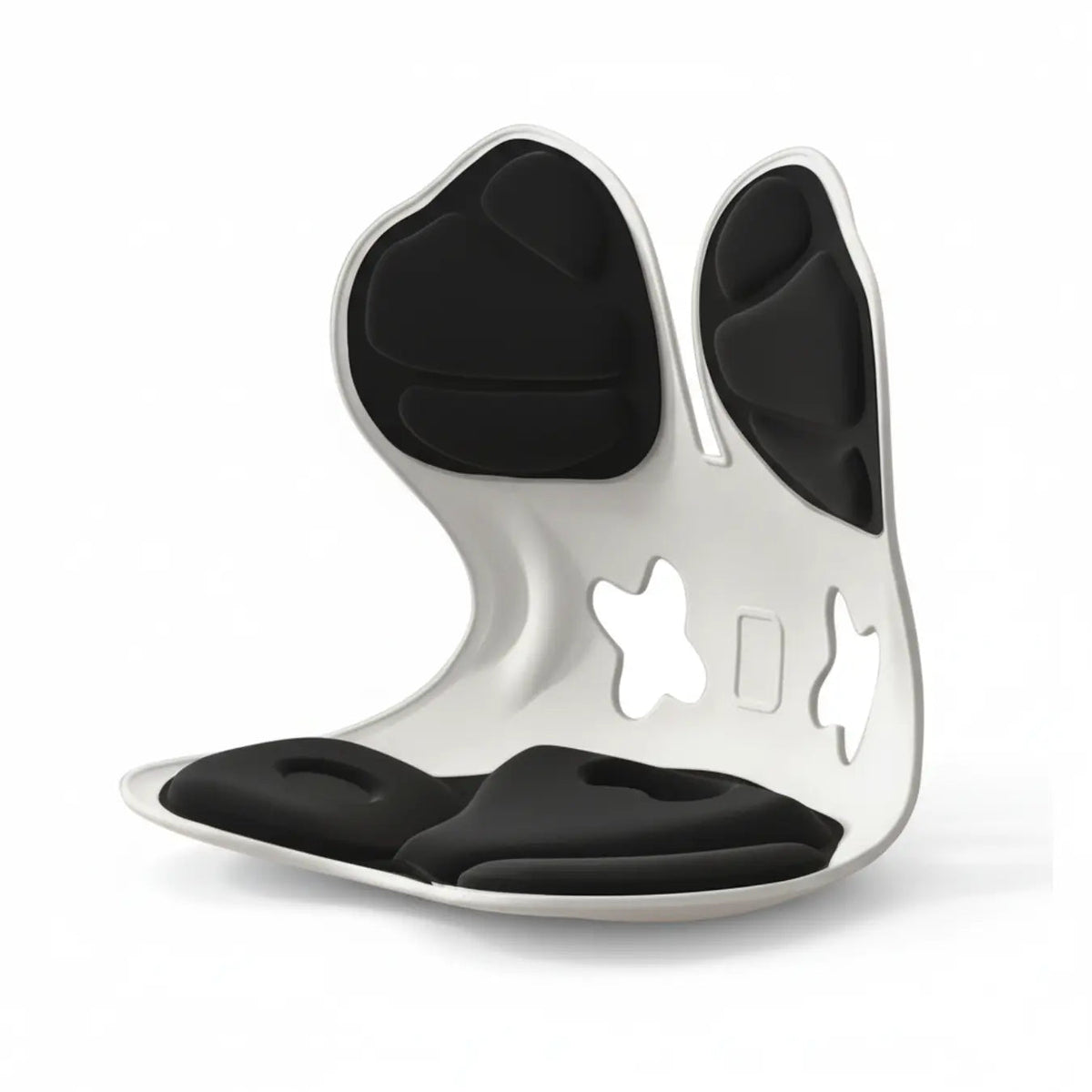 Portable Lumbar Support Cushion with Ergonomic Design for Office Chairs