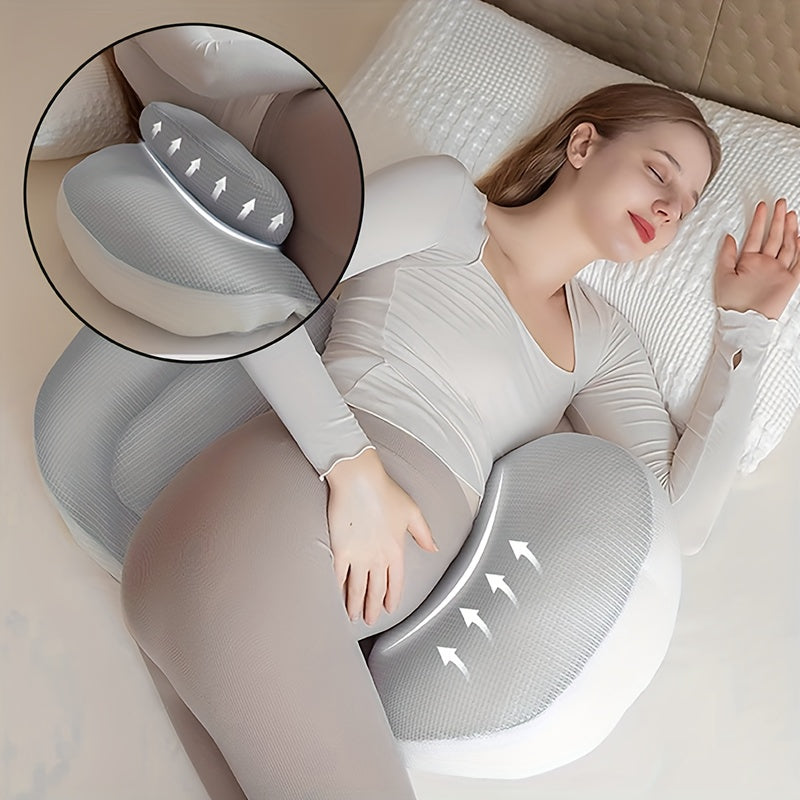 Ergonomic Adjustable Pregnancy Pillow for Ultimate Comfort and Support