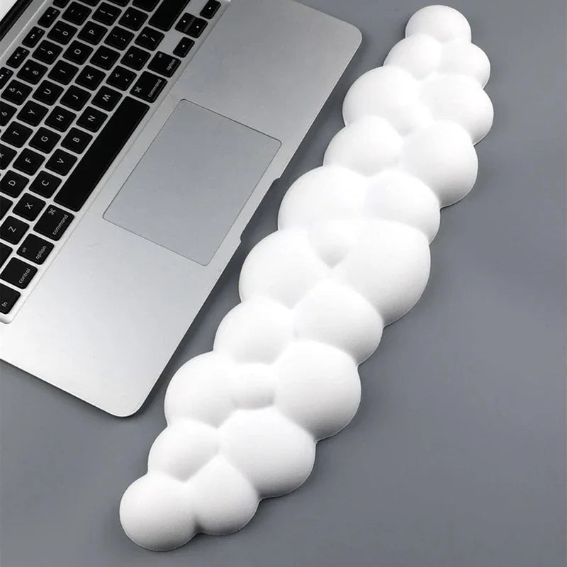 Cloud Wrist Pad with Memory Foam Design for Keyboard and Mouse Desk Use