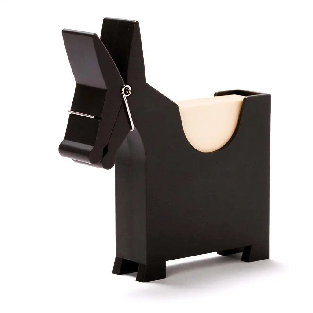 Desktop Memo Holder Acrylic Note Pad Holder for Stationery and Office Desk Notes