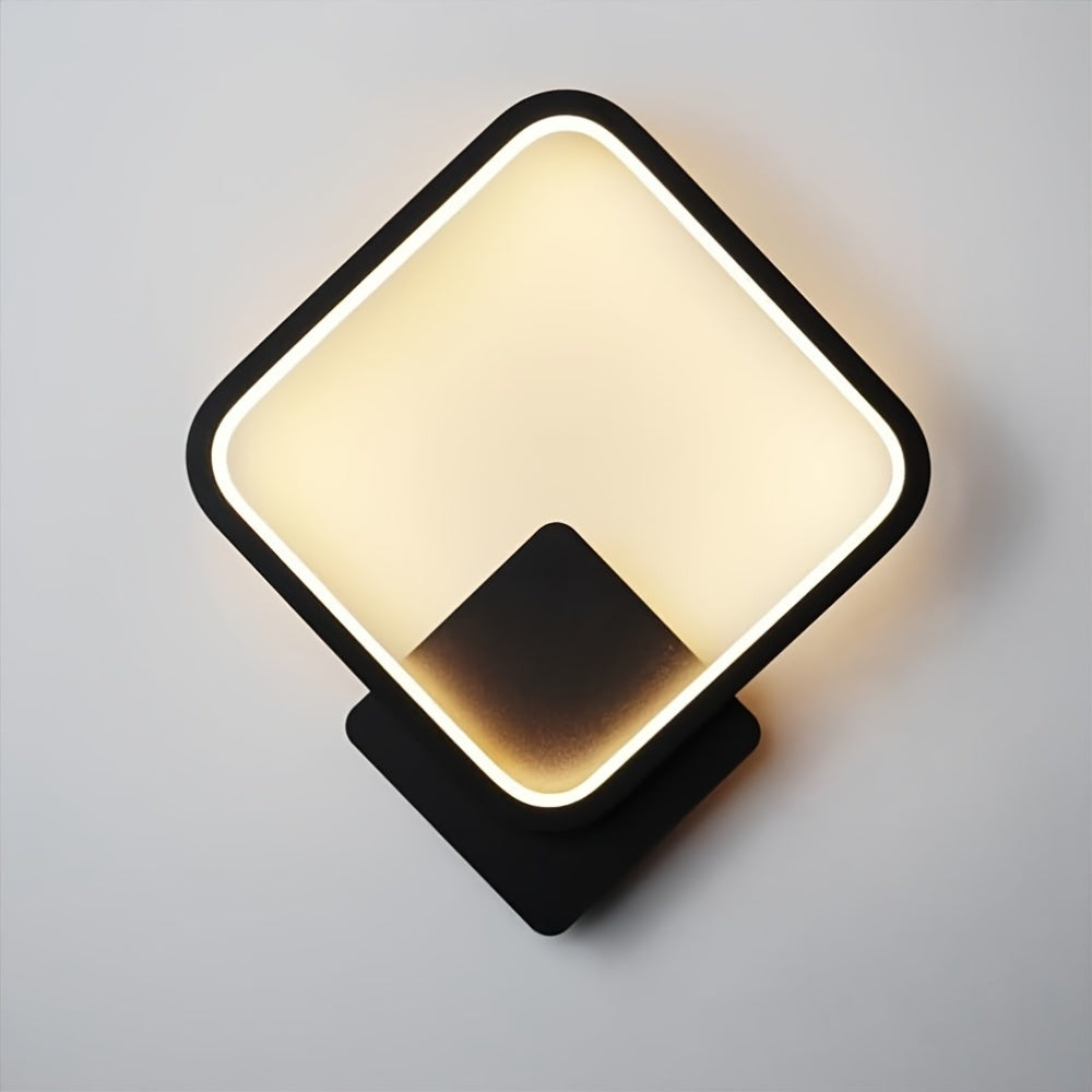 Sleek Modern Square LED Wall Lamp