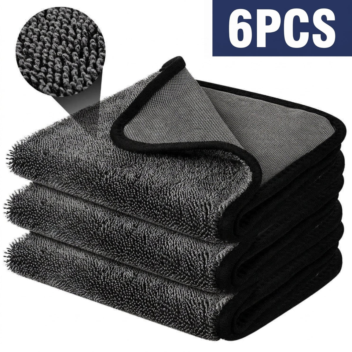 Microfiber Drying Towel with Quick Dry Absorbent Weave for Bath and Home Use