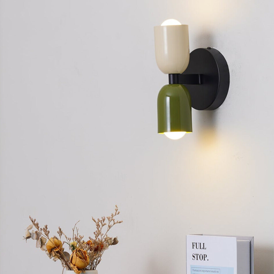 Vibrant Multicolor Bedside Wall Lamp