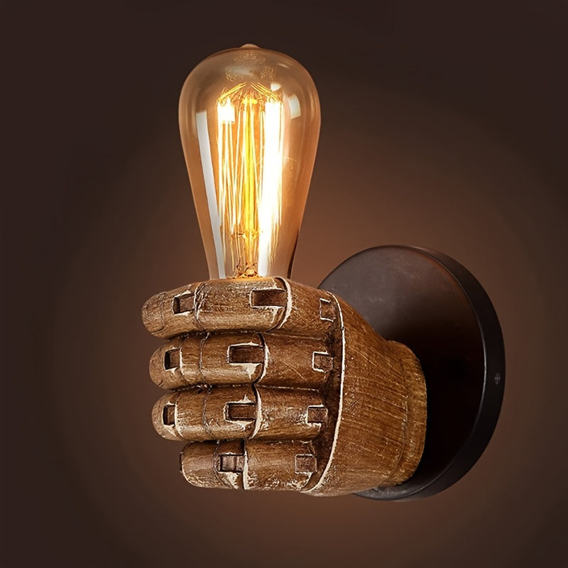Industrial Handcrafted Wall Lamp