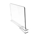 Acrylic Closet Shelf Dividers Space Saving Separator for Wardrobe and Cabinet Organization