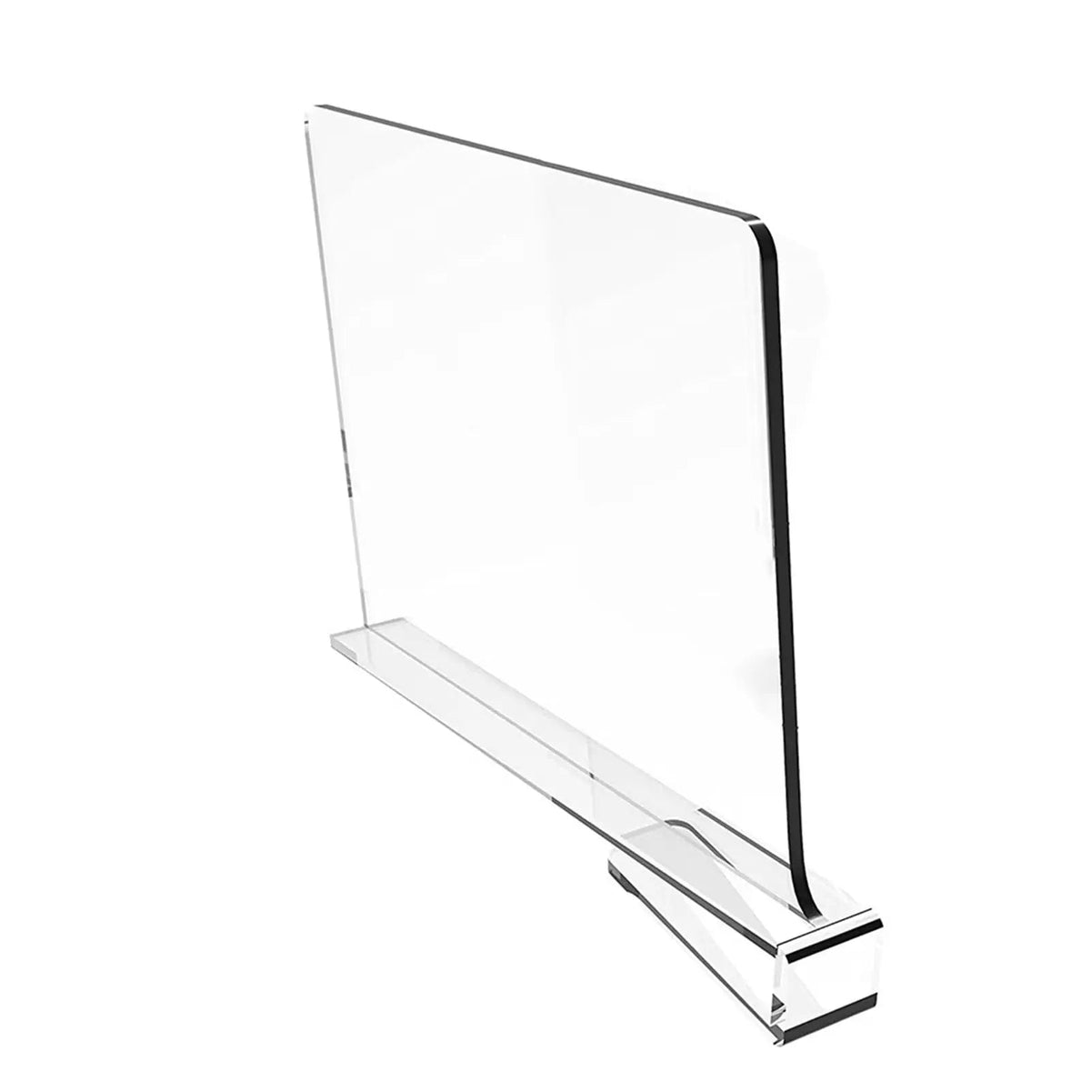 Acrylic Closet Shelf Dividers Space Saving Separator for Wardrobe and Cabinet Organization