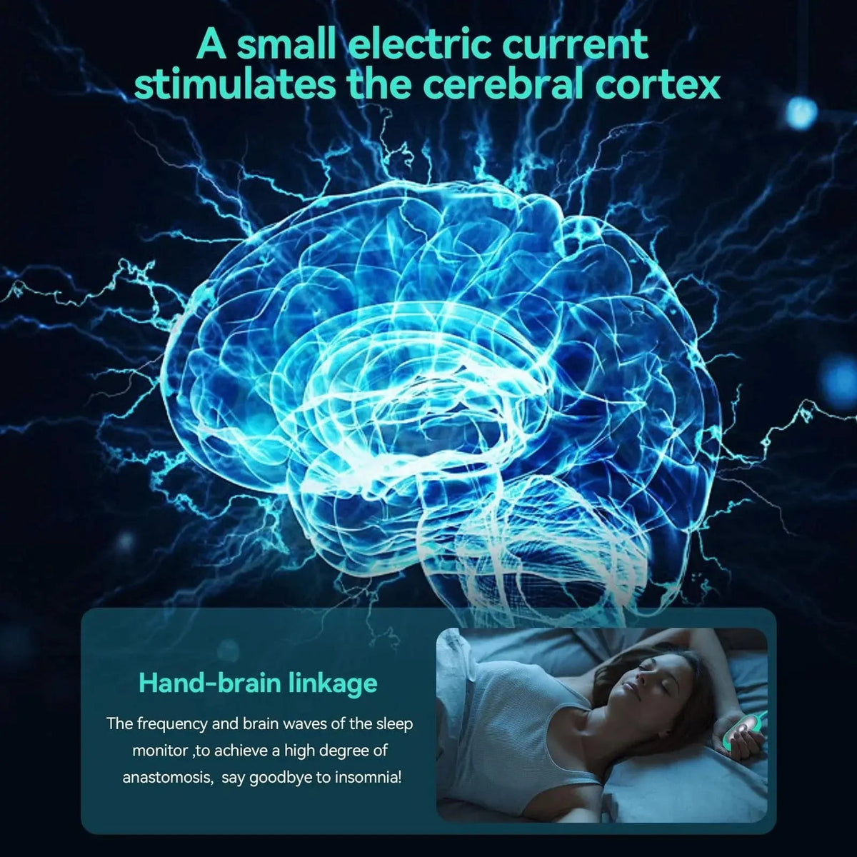 Handheld Pressure Sleep Aid Device with Compact Design for Rest and Relaxation Routines