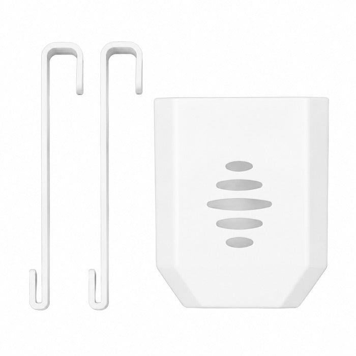 Toilet Tank Tablet Holder with Hanging Bracket for Bleach Tablets and Automatic Toilet Tank Cleaning