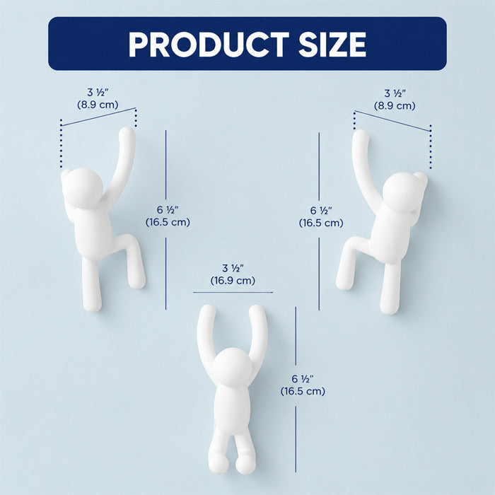 Cartoon Wall Hook with Playful Design for Kids Room, Entryway, Coats, Hats, and Accessory Storage
