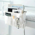 Cotton Linen Hanging Storage Bag with Multi Pocket Design for Dorm Door and Cabinet Organization