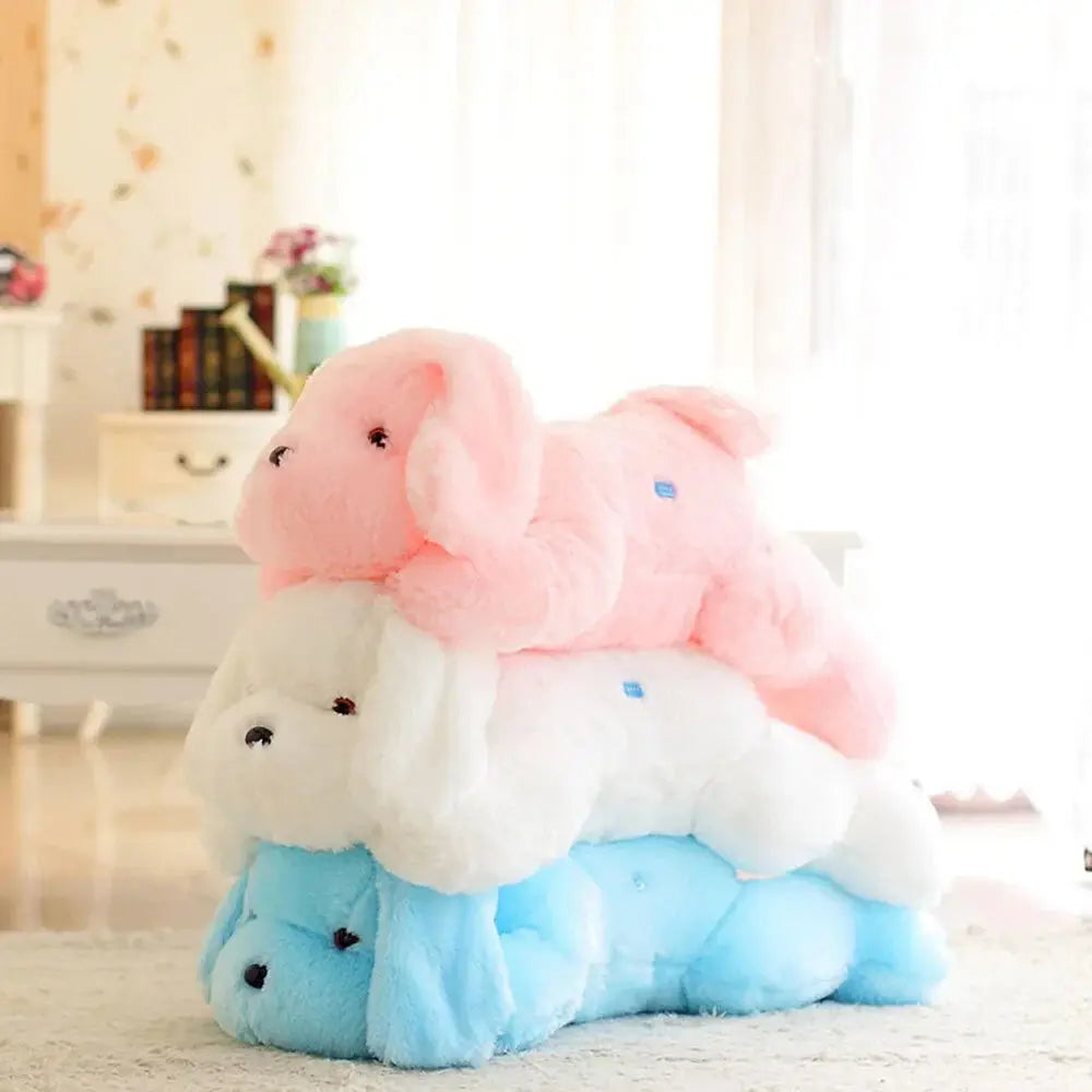 Luminous Dog Plush Pillow with LED Light Design for Home Decor and Gifting