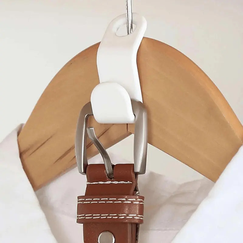 Mini Hanger Connector Hooks with Cascading Design for Wardrobe Space Saving Storage