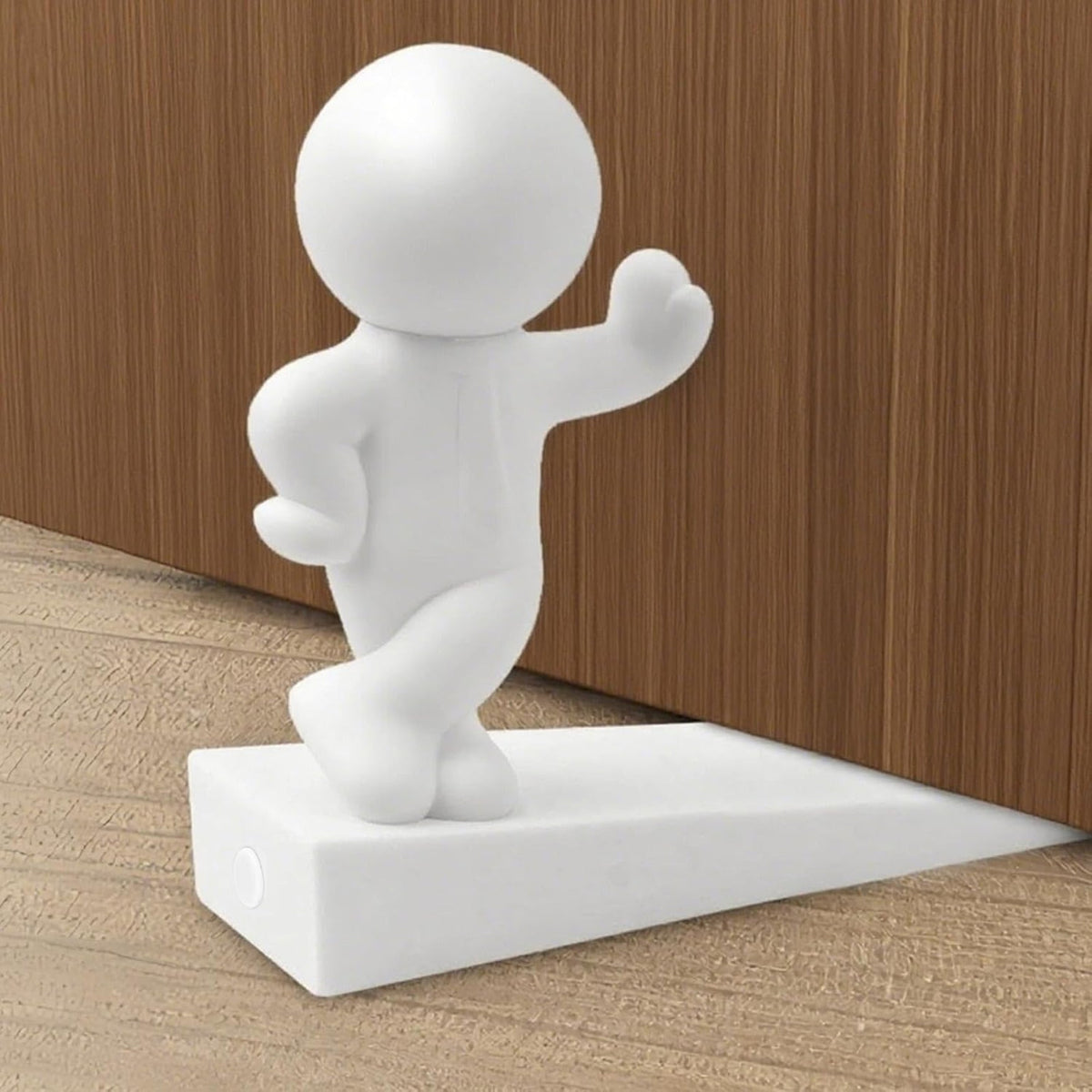 Character Door Stop with Non Slip Decorative Design for Bedrooms Living Spaces and Everyday Door Protection