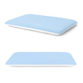 Hyper Slim Memory Foam Pillow with Thin Flat Design for Stomach and Back Sleepers