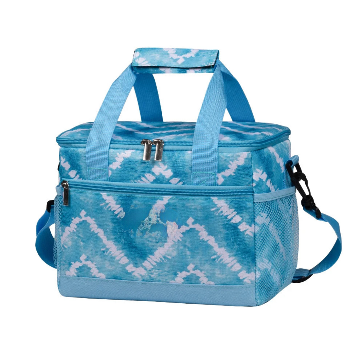 Insulated Lunch Bag with Portable Handle and Storage Compartments for Work School and Picnic Food Carry