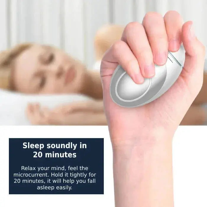 Handheld Pressure Sleep Aid Device with Compact Design for Rest and Relaxation Routines