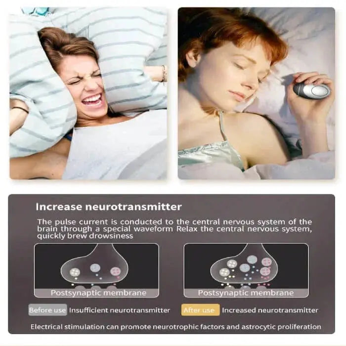 Handheld Pressure Sleep Aid Device with Compact Design for Rest and Relaxation Routines