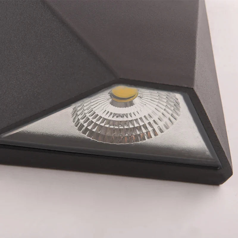 Sleek Modern Black LED Wall Light