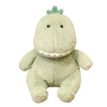 Soft Green Dinosaur Plush Toy with Cute Wings and Velvety Finish for Cozy Relaxation and Decorative Use