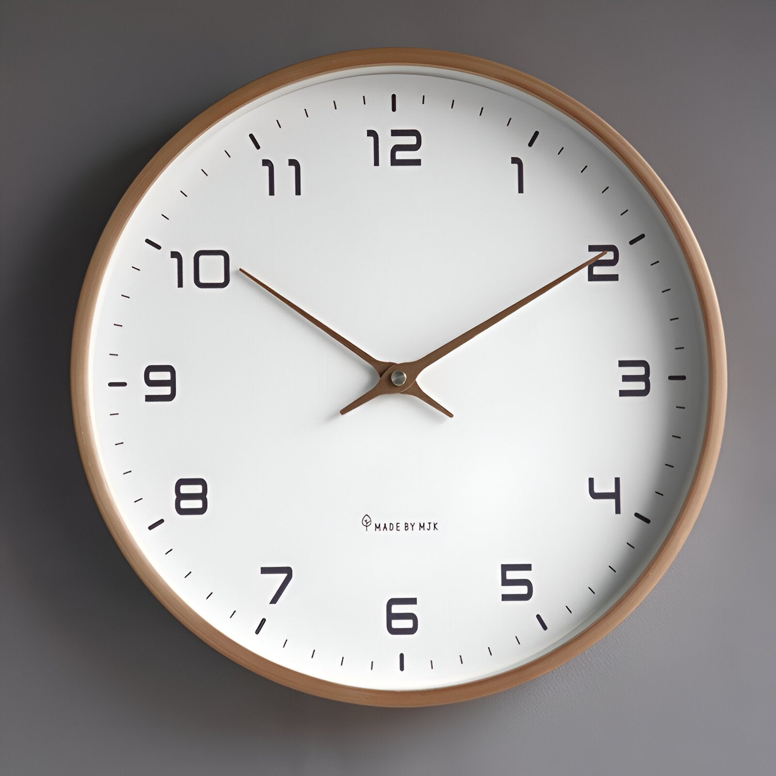 Nordic Wall Clock – Sleek Minimalist Timepiece for Modern Homes