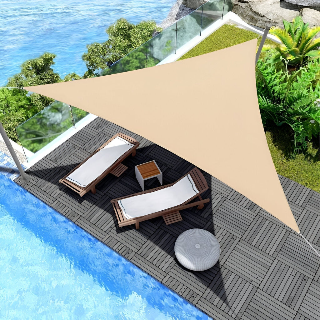 TriBlocker Shade Sail — Premium UV-Blocking Outdoor Canopy for Patio and Yard