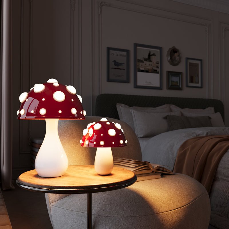 Mushroom LED Table Lamp - Cozy Ambient Lighting