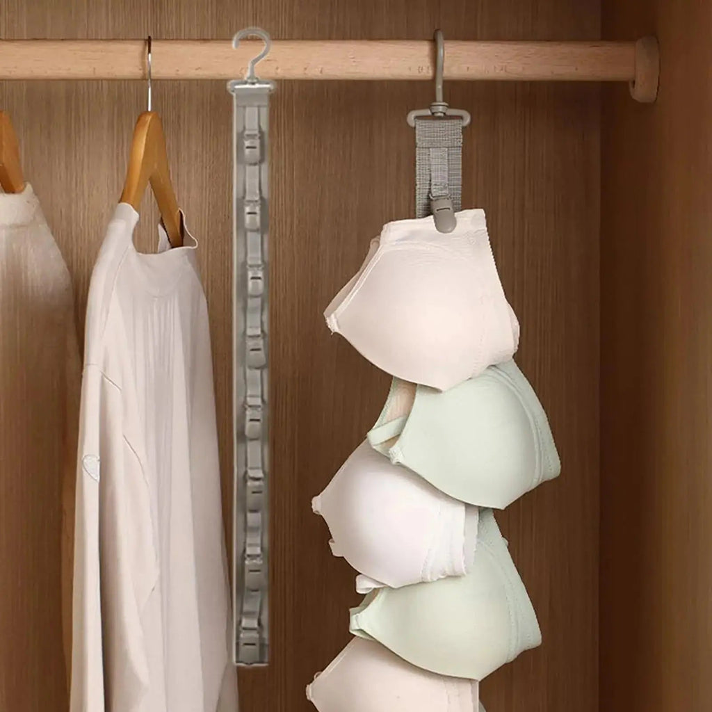 Baseball Cap Organizer Rack with 8 Clip Hanger Design for Door and Closet Organization