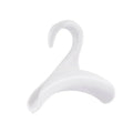 Arched Clothes Hanger and Bag Hook with Space Saving Steel Design for Closet Storage (10pcs)