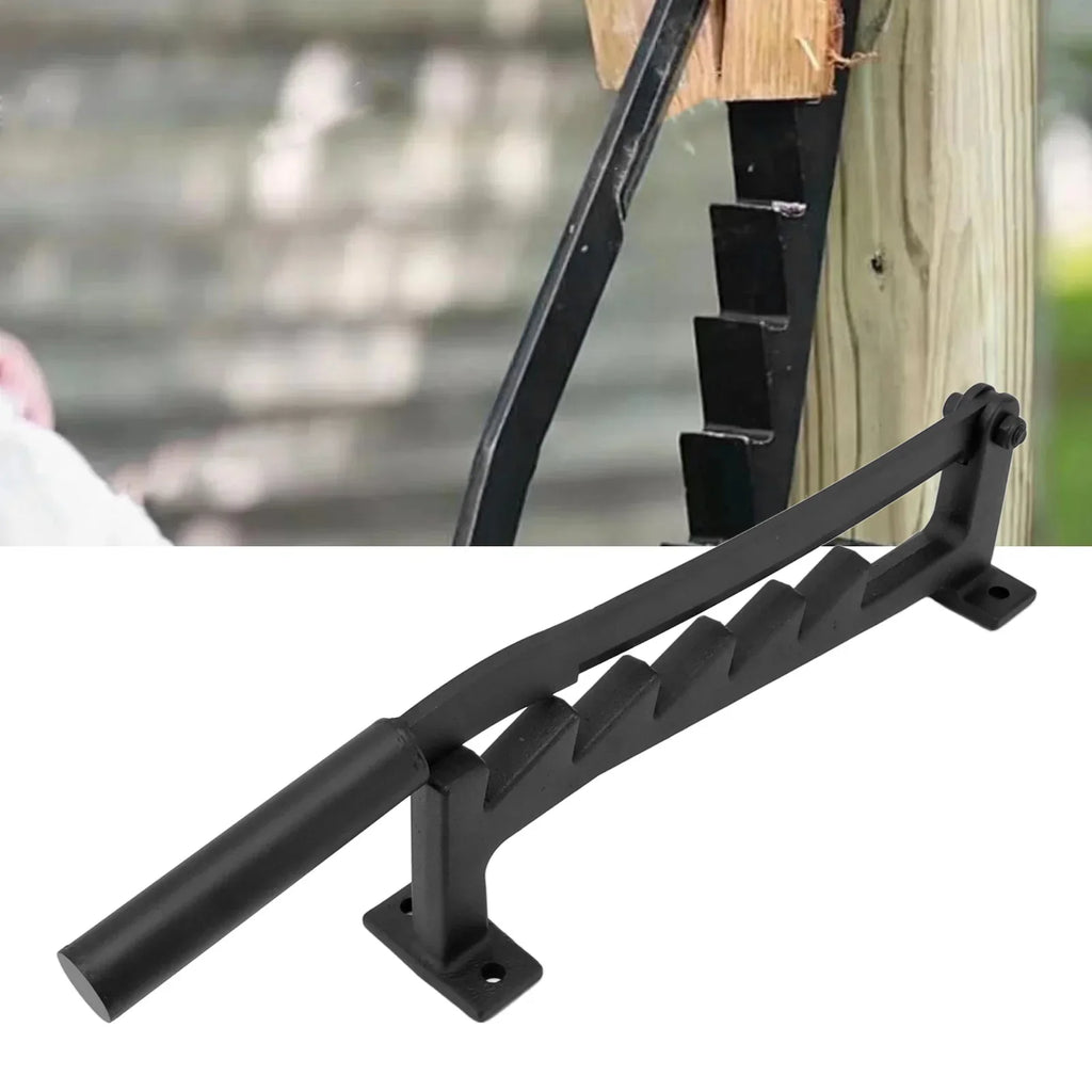 WoodMount Wall-Mounted Kindling Splitter - Quick, Safe Firewood Prep